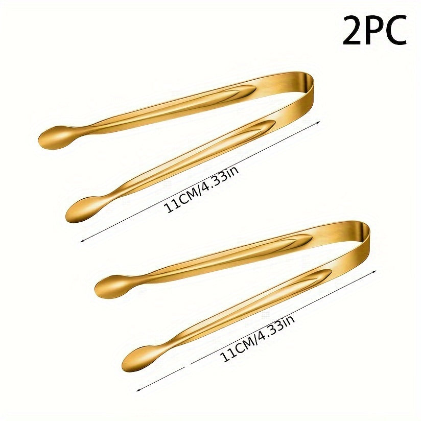 Stainless Steel Mini Tongs for Serving and Catering 10/12 Inch