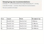 Kids' Sleeveless Summer Sleeping Bag Set 0.5 Tog for Children