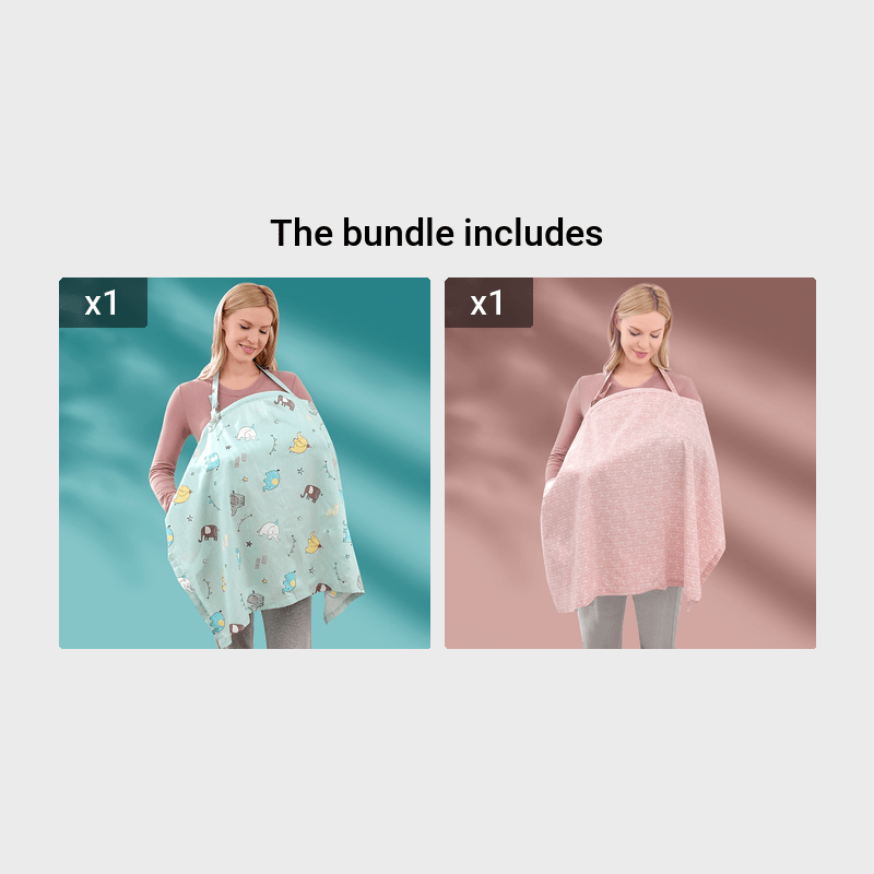 Funda de lactancia Toalla de amamantamiento Ligera y transpirable Multifuncional