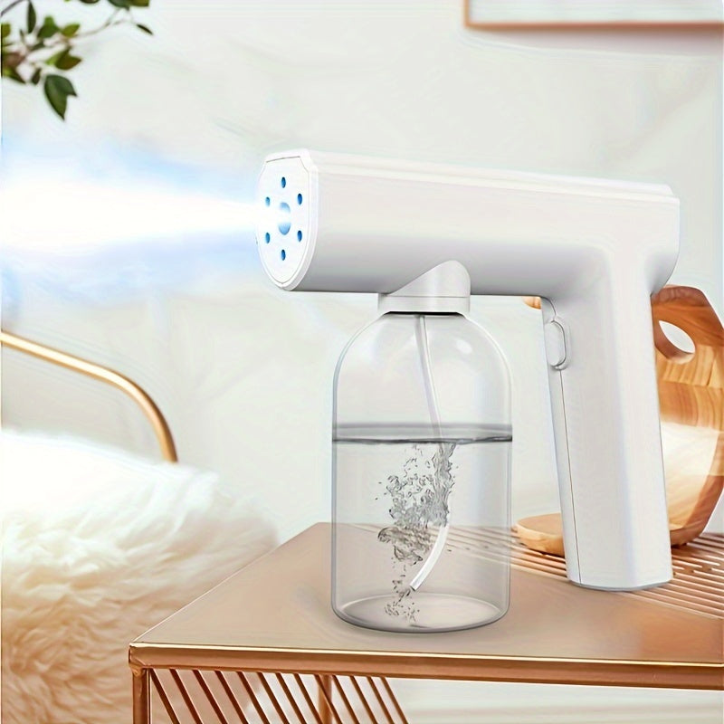 Электрический наночиститель с синим светом, паровым атомайзером, перезаряжаемый, беспроводной, 300 мл