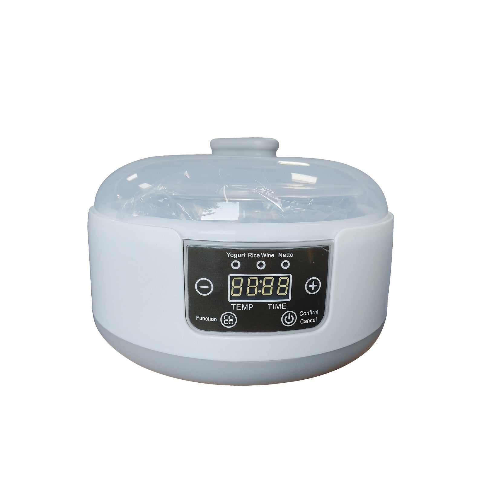 3-in-1 Yogurt Natto tayyorlovchi mikrokompyuter nazorati bilan sozlanadigan taymer bilan yopishmaydigan qavat