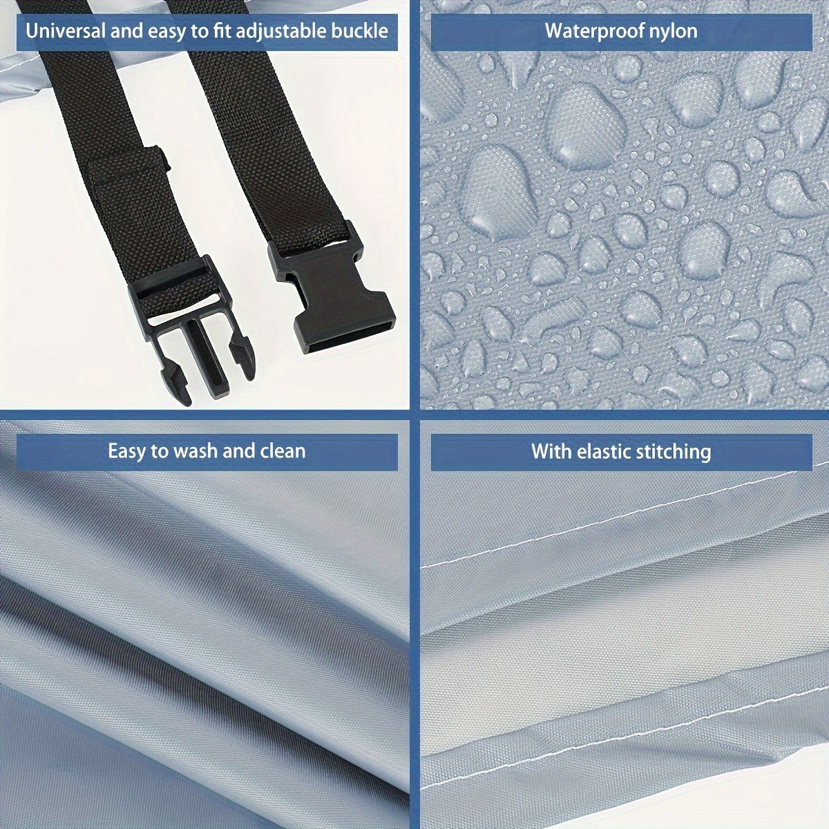 RV Hitch Cover Waterproof Dustproof Universal Fit Nylon Trailer Cover