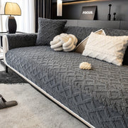 Нескользящая накидка на диван из велюра Shu, подходит для домашних животных, моется в машине, подходит для кресел и секционных диванов на 4 места