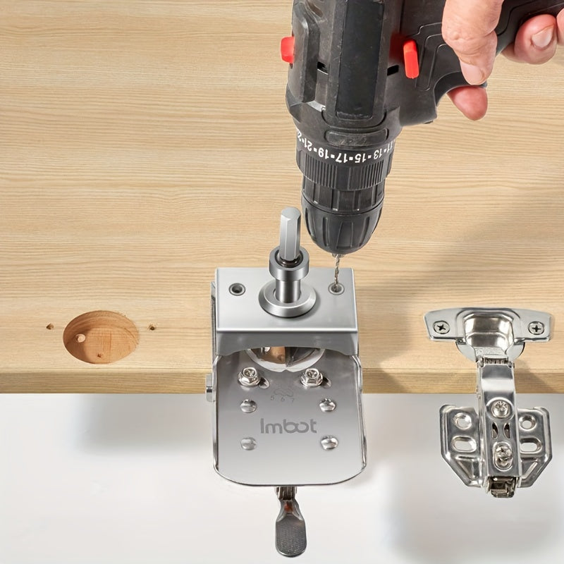 35mm Concealed Hinge Clamp for Woodworking Door and Cabinet Hinge Installation