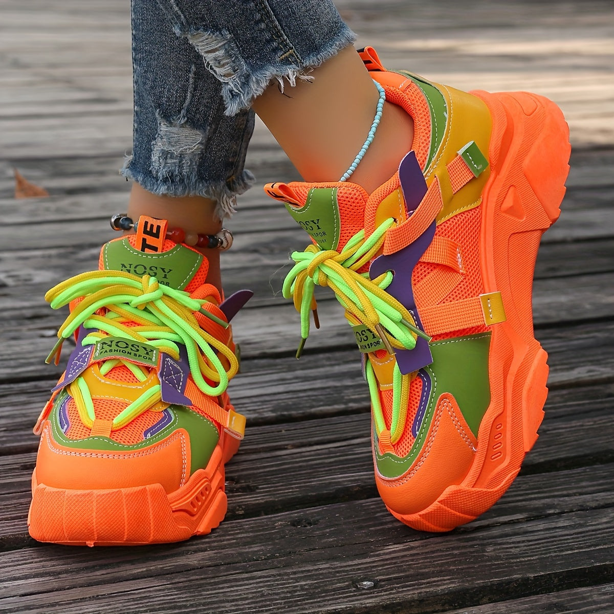 Women's Casual Mesh Sneakers Lightweight Breathable Non-slip Shoes