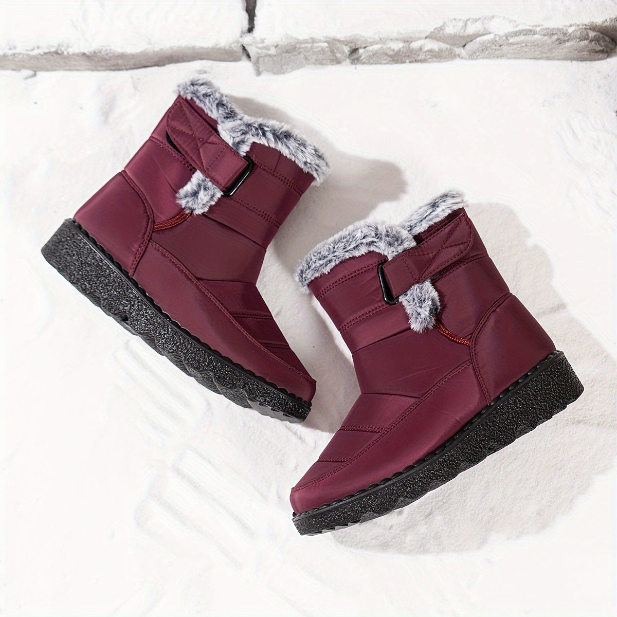 Women's Waterproof Winter Snow Boots Anti Slip Warm Footwear