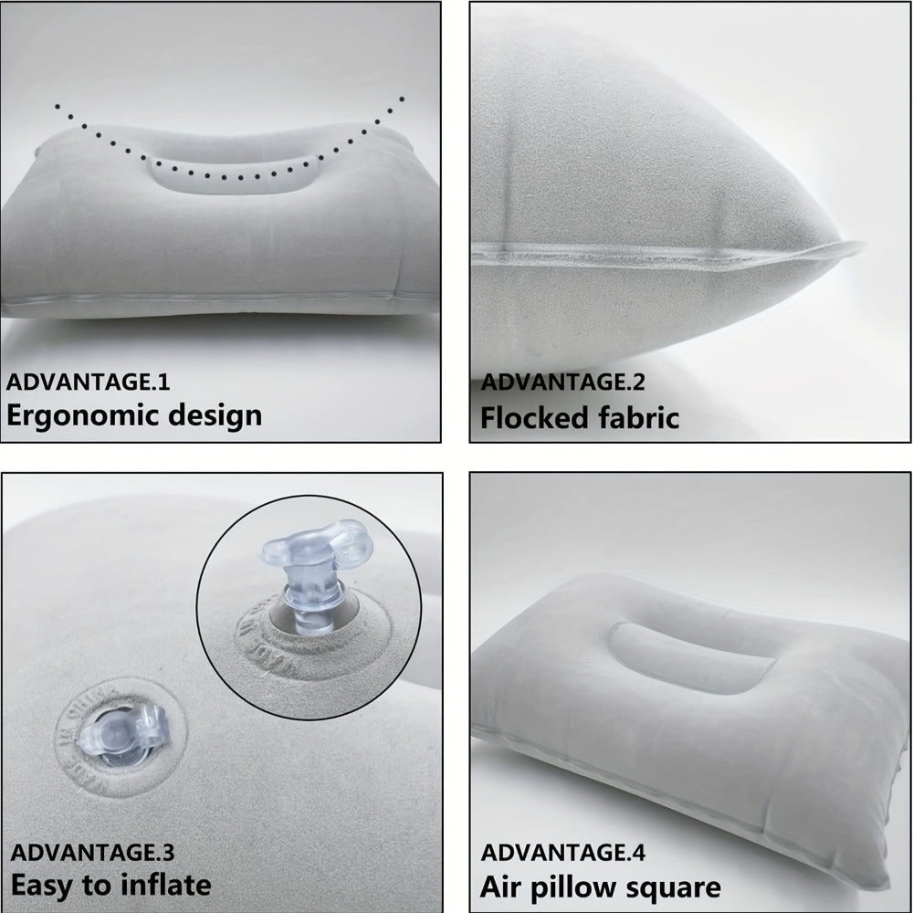 Soft Inflatable Cushions for Travel Camping and Outdoor Use