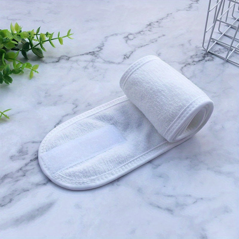 Women's Terrycloth Hair Tie for Washing Face and Makeup Removal