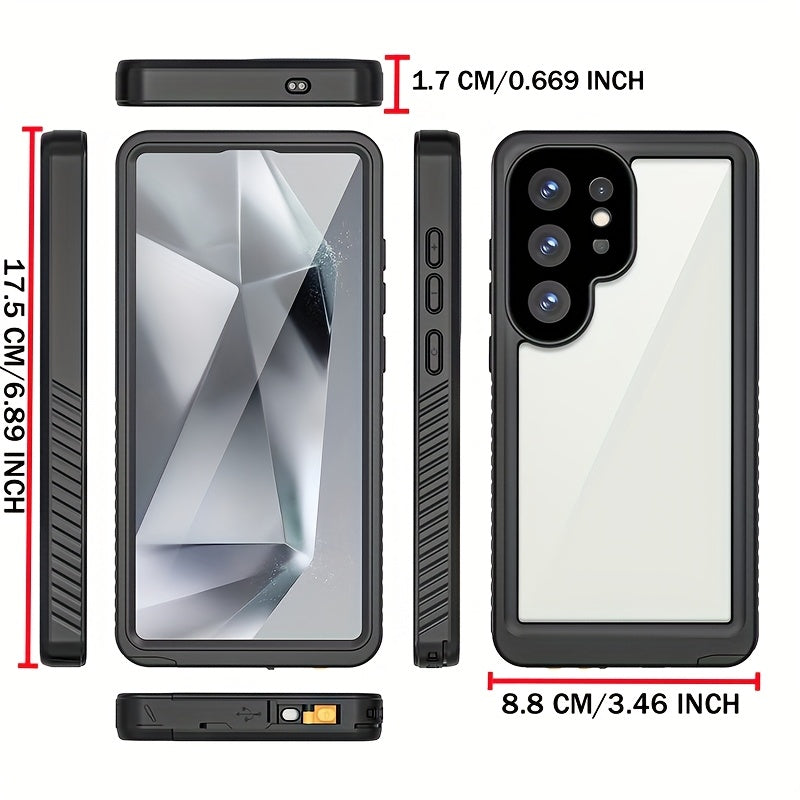 Waterproof Phone Case for Samsung Galaxy S21 Ultra S20 FE Note 20 A54 A55 A15 A14 A16 5G Swimming Snorkeling Shock Protection