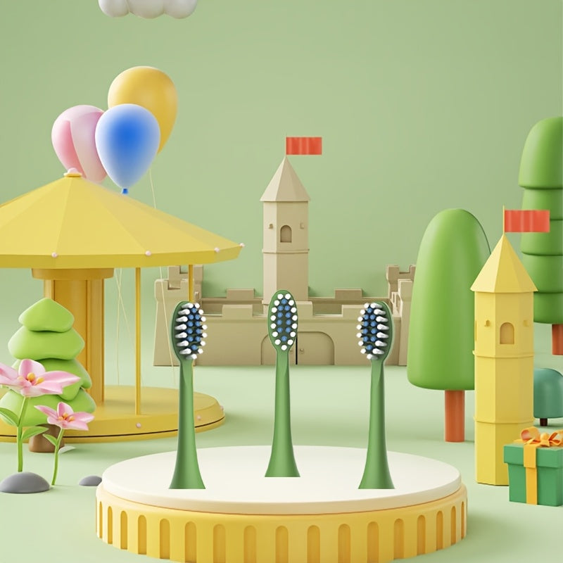 Electric Toothbrush Replacement Brush Heads for Adults, 3-9 Colors