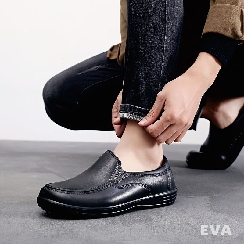 Men's Lightweight Non-Slip EVA Chef Shoes Casual Work Shoes for Kitchen and Daily Use