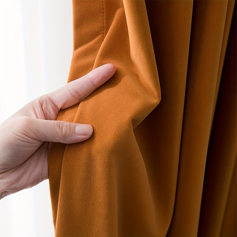 Dark Green Velvet Curtains for Bedroom Insulation and Privacy