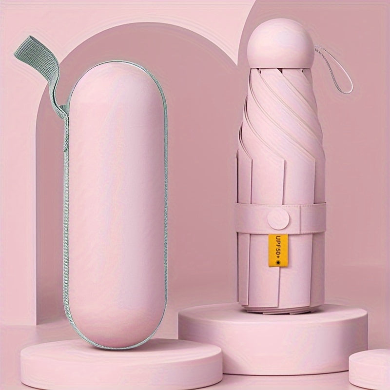 Mini UV Protection Compact Foldable Mini Umbrella for All Weather