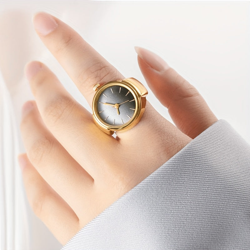 Moda ayollar uchun tortib olinadigan kamar bilan mini ayollar uchun gradient rangli soat