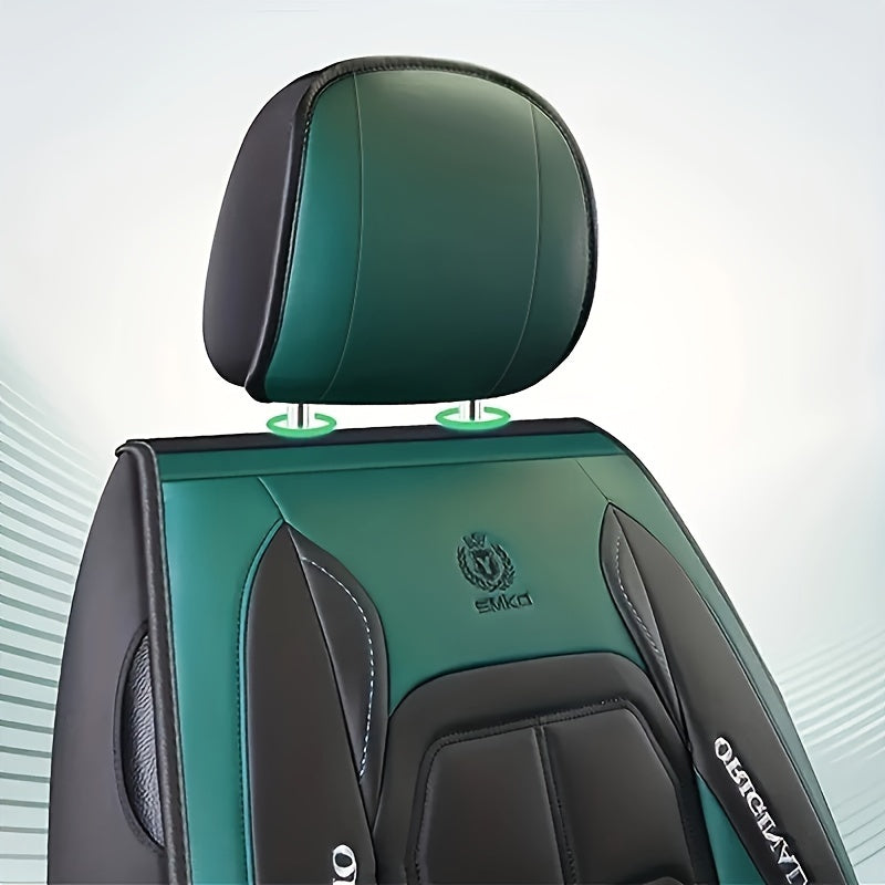 "Original" yozuvi bilan 1-dona qizil va qora PU charm avtomobil o'rindiq qoplamasi, sedanlar yoki SUVlar uchun mos. Qo'l bilan yuvish yoki quruq tozalash mumkin bo'lgan bardoshli barcha mavsumlar uchun yostiq mato. Avtomobil o'rindig'ini ta'minlaydi.