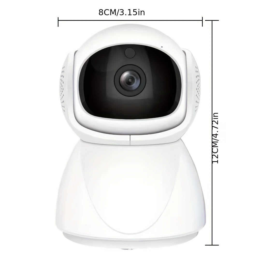 1080P Indoor Pet Monitoring Camera with Motion Detection Night Vision WiFi 360° Panorama