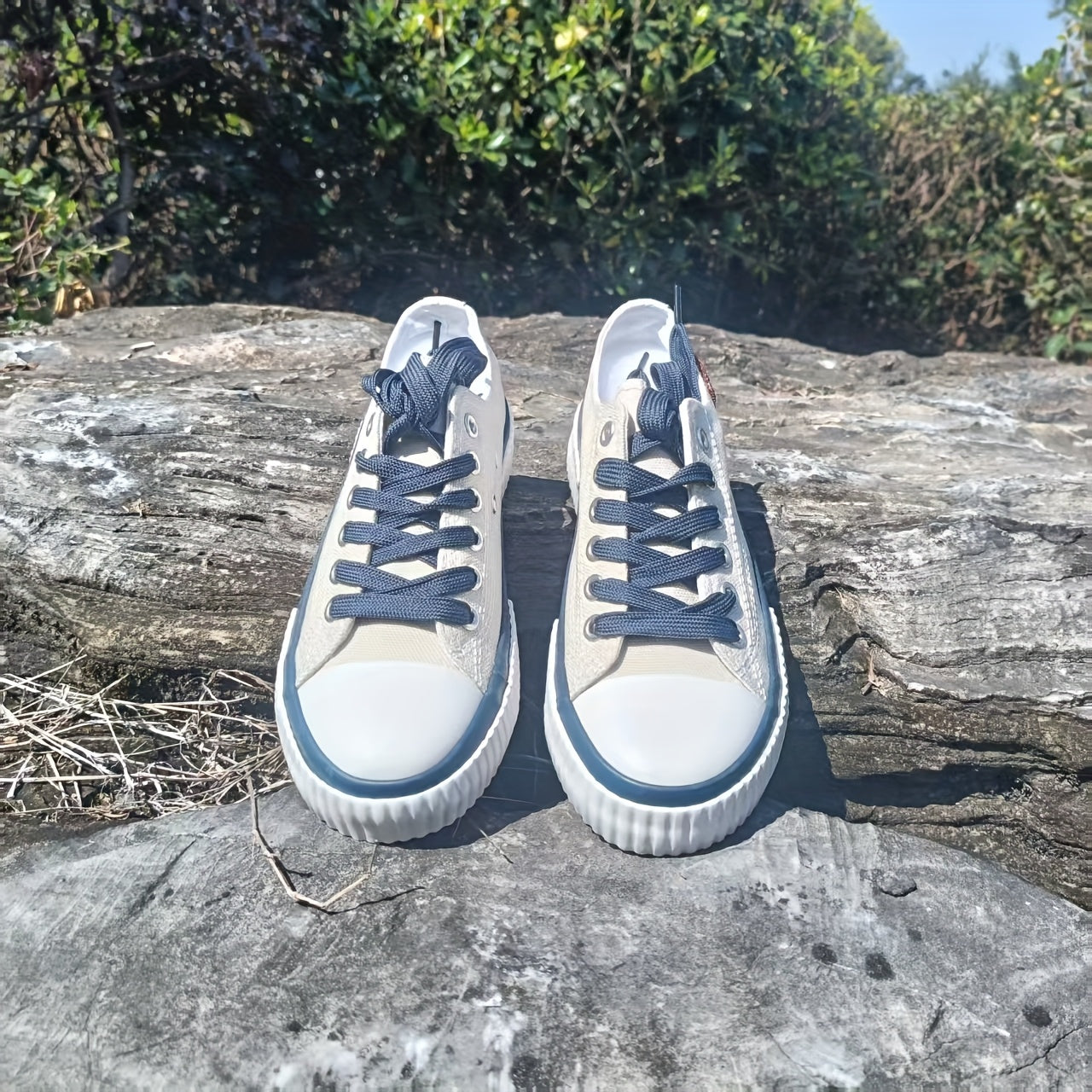 Women's Casual Vintage Fabric Flat Shoes With Cartoon Pattern