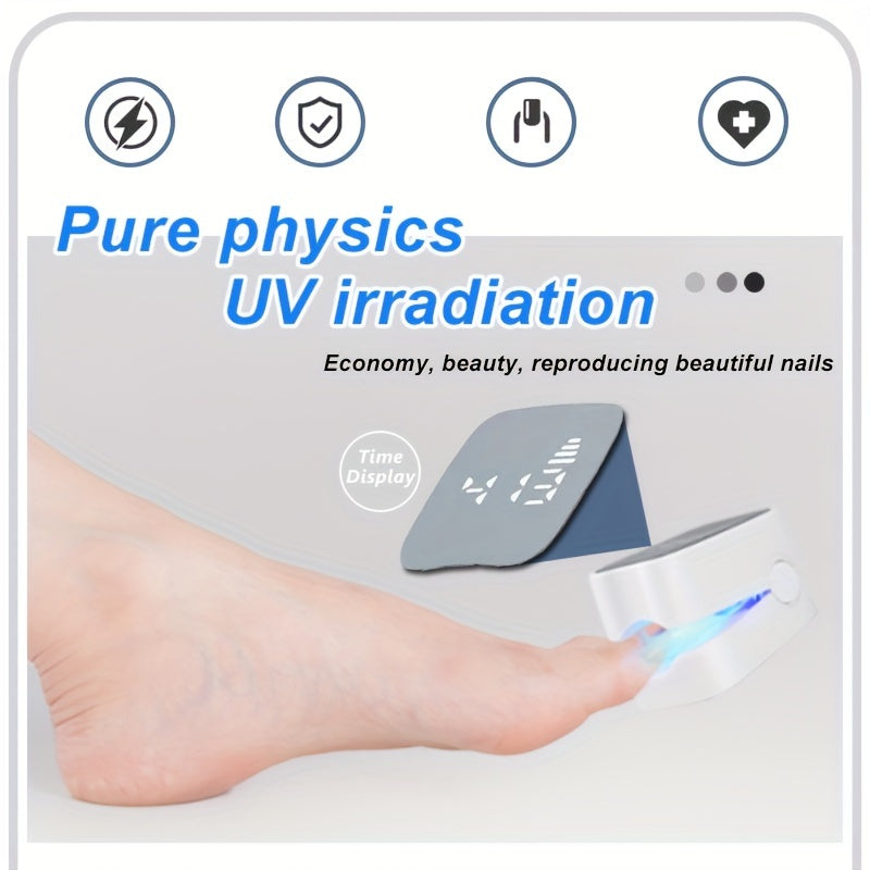 Raqamli displeyga ega qayta zaryadlanadigan tirnoq qurilmasi, USB orqali zaryadlash, barmoq va oyoq barmoqlari uchun portativ tirnoq tozalagich, sayohat, uy, ofis, kampus uchun ideal. 1/6/8 dona mavjud.