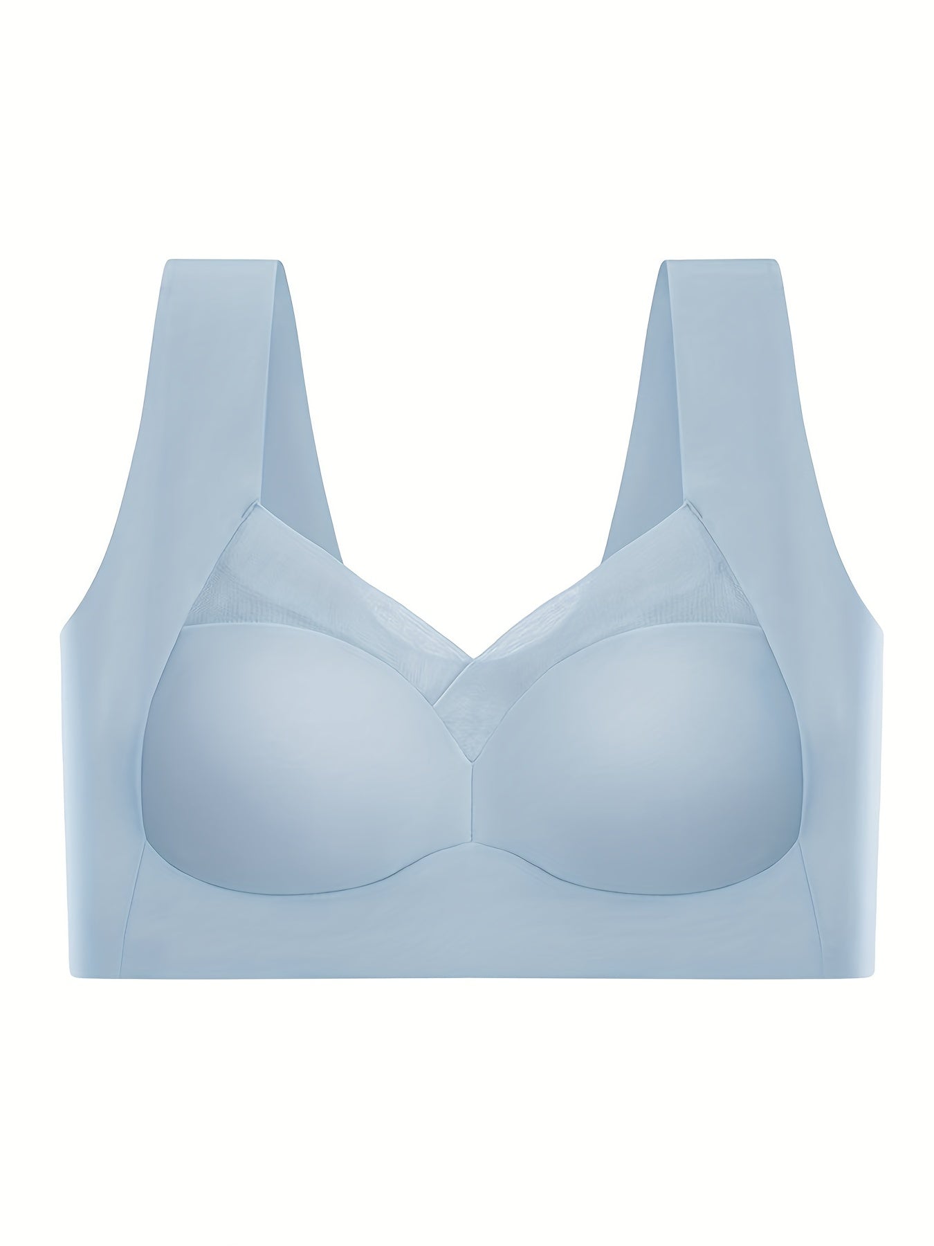 Women's Mesh Wireless Bra Comfortable Full Coverage Lingerie