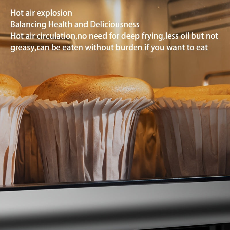 15L 1350W Ikki qatlamli havo qovuradigan elektr pechka yopishqoqsiz, kam yog'li, avtomatik o'chirish