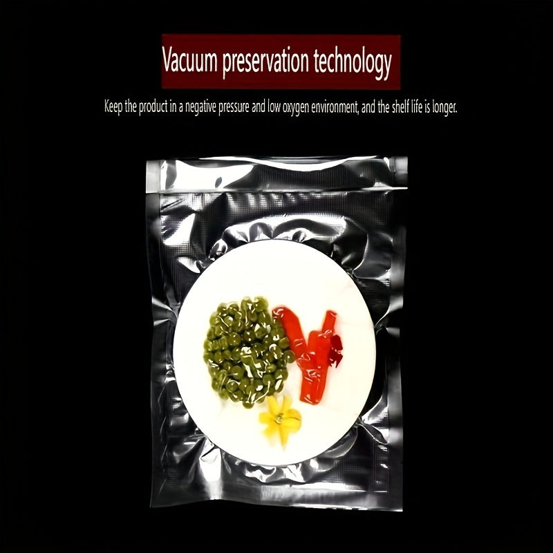 Oziq-ovqatni saqlash uchun BPA-free plastik vakuum muhrlash sumkalarining turli o'lchamlari to'plami - to'liq muhrlash uchun olmos shaklida bosilgan, qayta ishlatiladigan, ko'p maqsadli, muzlatgich va mikroto'lqinli pechda xavfsiz.