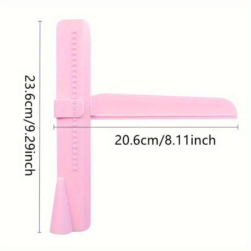 Cake Icing Smoother Tool Set with Handle Plastic Baking Decorating Accessories