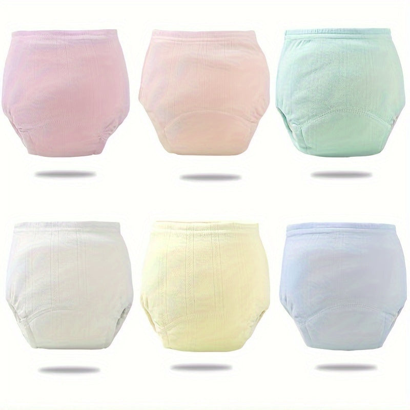 Cotton Reusable Toddler Training Pants Washable Potty Diapers