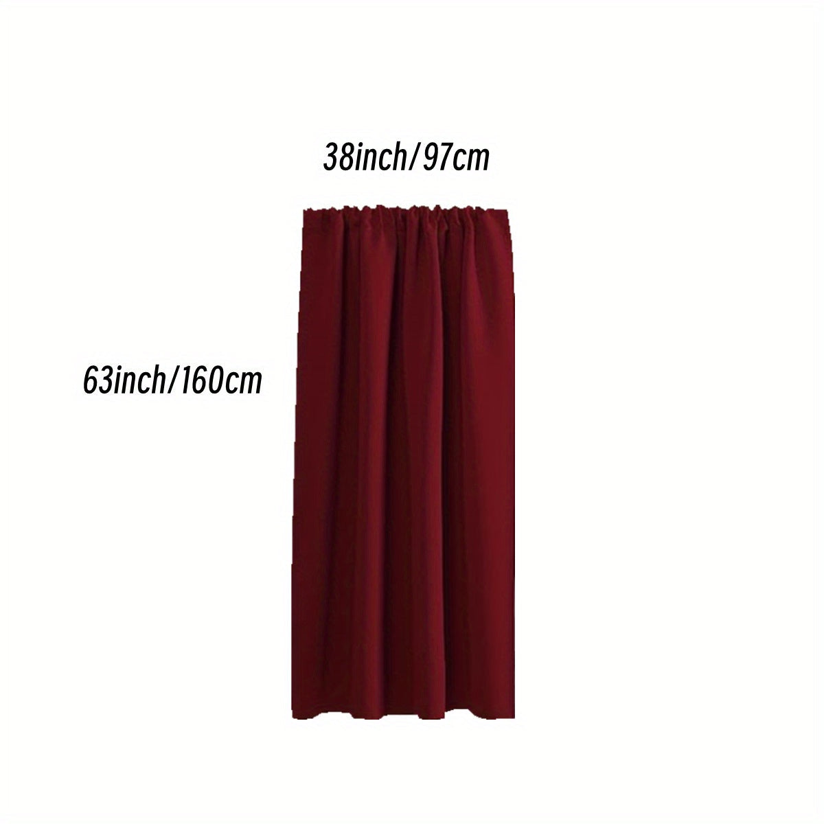 Insulated Blackout Curtains for Bedroom Room Darkening Noise Reduction 1PC