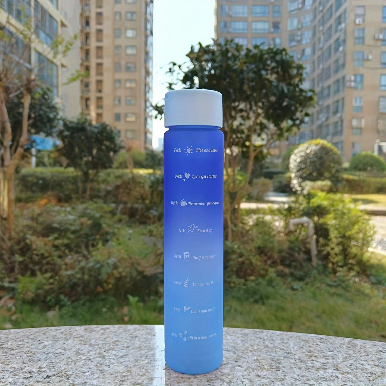 Water Bottle Set with 3 Sizes 300ml 700ml 2L for Sports Outdoor Camping Hiking