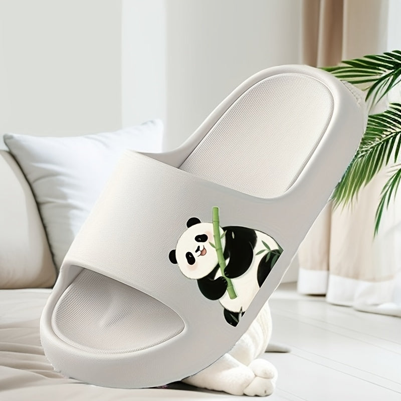 Uniseks multfilm pandali qulay yozgi sandallar katta o'lchamlar