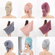 Women’s Space-Themed Hair Towel Wrap Absorbent Polyester Nylon Spa Shower Bath