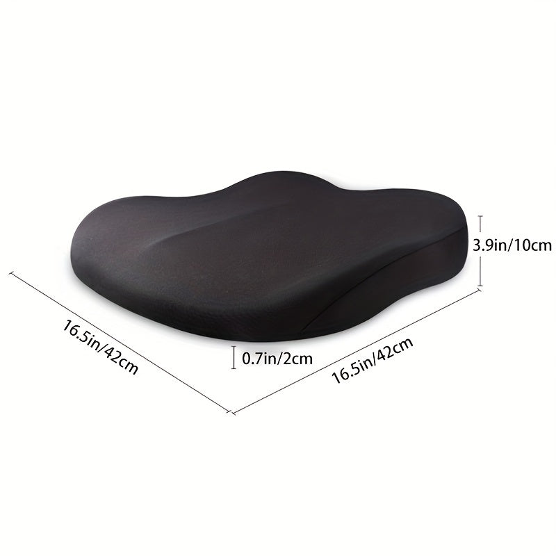 Adult Car Seat Booster Cushion Memory Foam Comfort Seat Protector Pad
