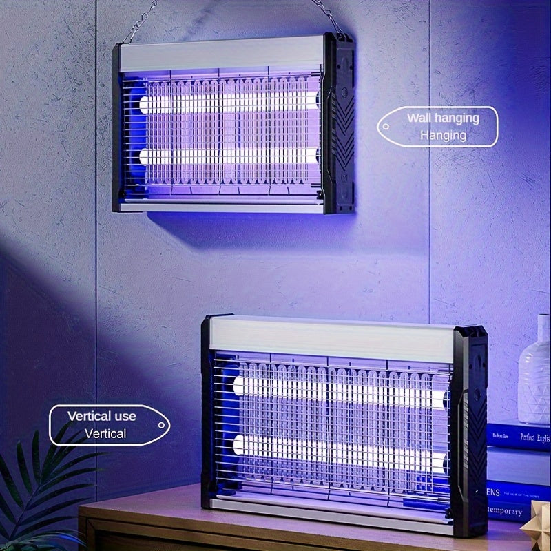 USB Quvvatlangan Elektr Chivin O'ldiruvchi Lampochka - Type-C Interfeysi, Yotoqxona, Oshxona, Patio uchun Ichki Insekt O'ldiruvchi, Qayta Zaryadlanmaydigan