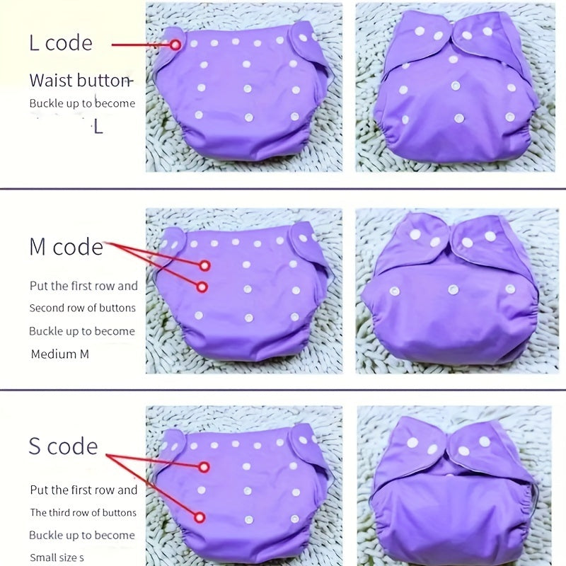 Reusable Diaper Pants for Toddlers Waterproof Washable Autumn Winter Multiple Colors