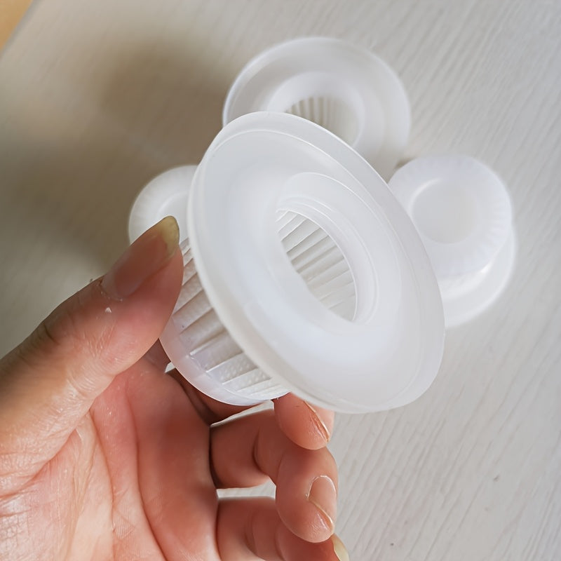 4-to'plam Silikon Avtomobil Vakuum tozalash uchun filtrlari, yuviladigan HEPA almashtirish to'plami, qo'lda ishlatiladigan vakumlar uchun