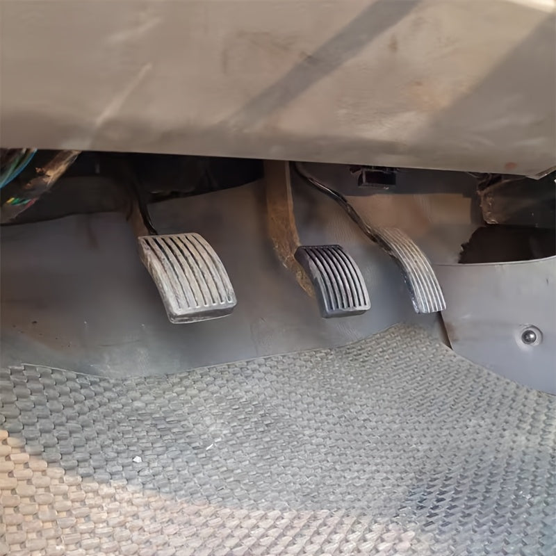 Car Clutch Brake Pedal Rubber Pads for Auto, Durable, Set of 2