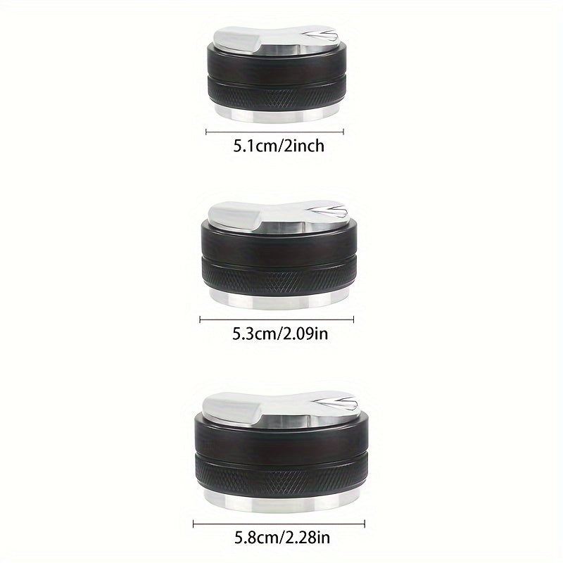 Prensa y nivelador de café de profundidad ajustable 51/53/58mm para máquinas de espresso