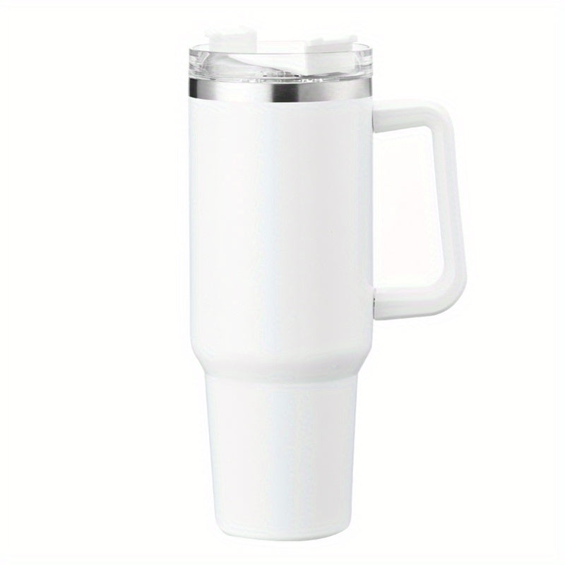 Vaso de acero inoxidable de 40oz con asa y termo de vacío