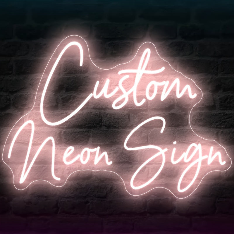 Neon Sign Wall Decor for Events USB Powered Safe Energy Efficient Home Lighting Gift
