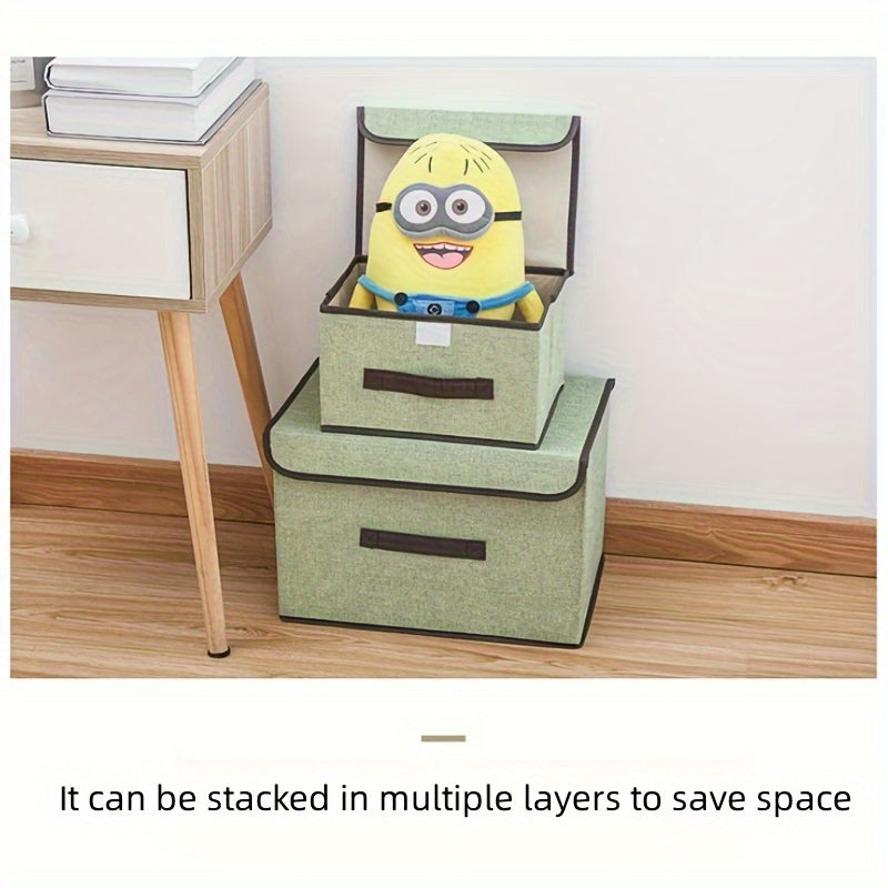 Waterproof Foldable Storage Box for Dormitory Clothing and Children's Items