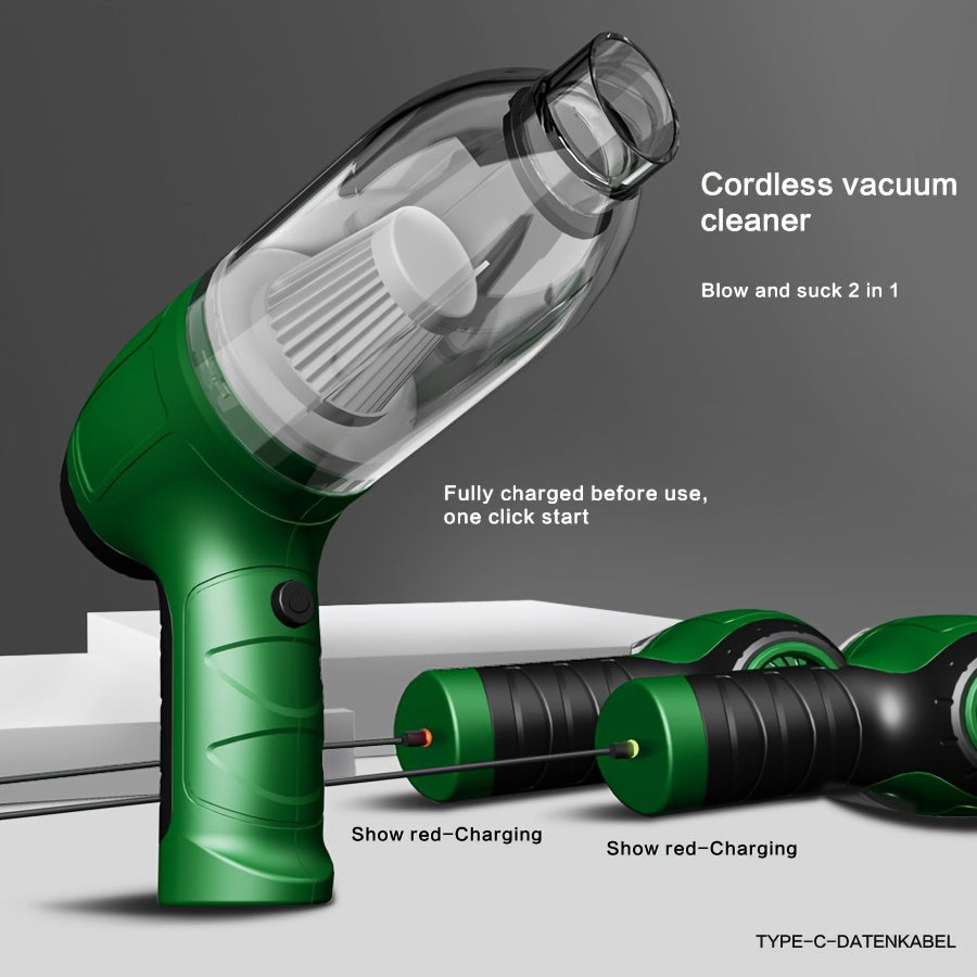 Wireless Handheld Vacuum Cleaner for Furniture Car Keyboard Cleaning