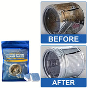 6/12 Kir yuvish mashinasi tozalash tabletkalari qattiq dog'larni olib tashlaydi