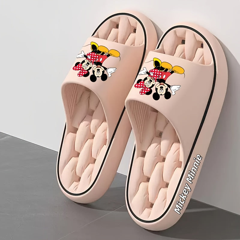 Женские тапочки из EVA, противоскользящие, вентилируемые, для дома и улицы, черные и розовые