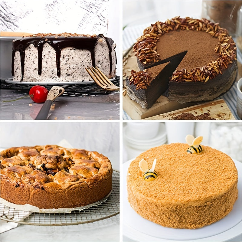 Loose Bottom Cake Pan Mold Removable Base Oven Tool for Baking 4 6 8 10 Inch