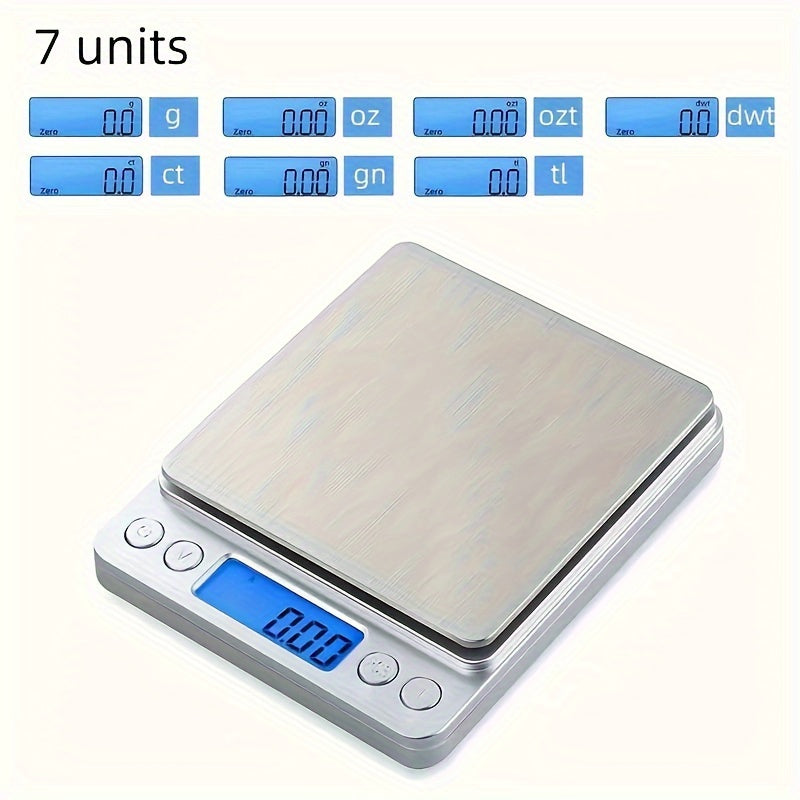 Digital Stainless Steel Kitchen Scale for Cooking Baking and Weight Loss Tracking