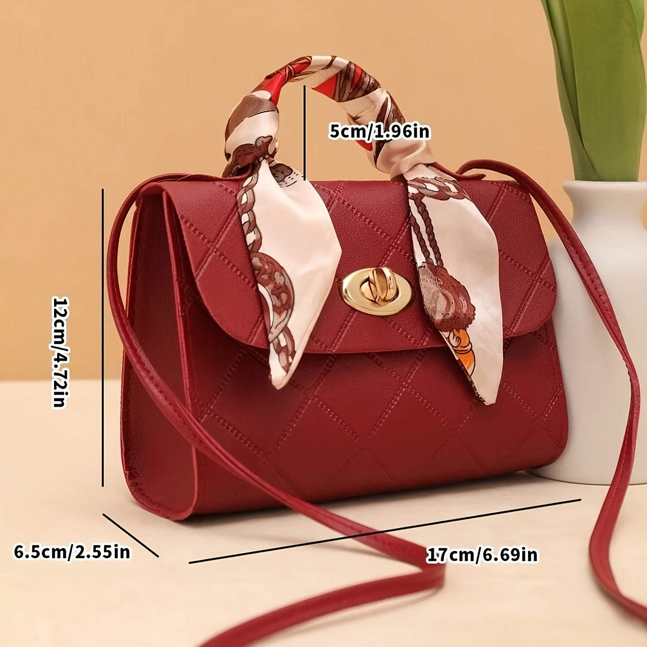 Moda to'qilgan kesma sumka, qaytariladigan sharf bilan, dog'ga chidamli PU material, almashtiriladigan kamar, qo'l bilan yuvish mumkin, kundalik va ofis ishlari uchun mos, 15 yoshdan oshganlar uchun.