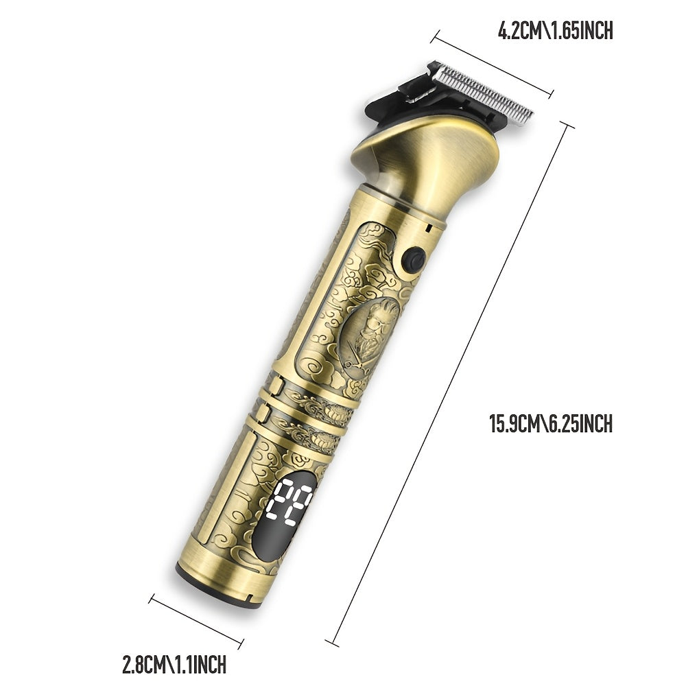Мужской набор для ухода 6-в-1: триммер для бороды, электробритва, машинка для стрижки волос, триммер для усов, триммер для носа