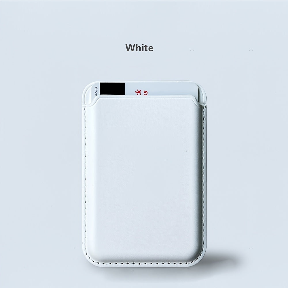 Slim Magnetic Card Holder Wallet for iPhone 16/15/14/13/12 Pro Max No Battery