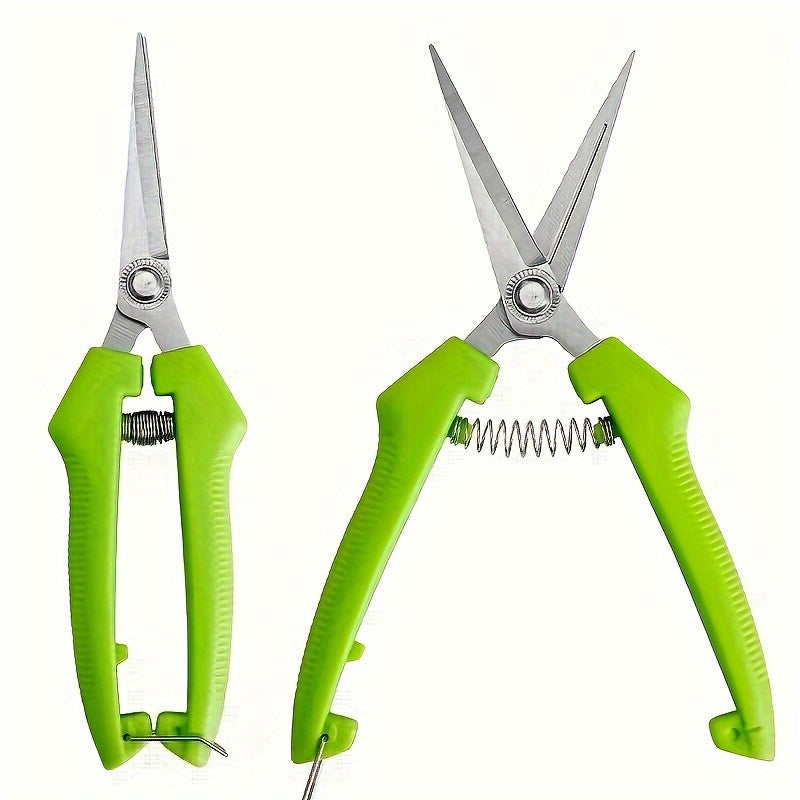 Stainless Steel Garden Shears for Effortless Cutting Classic Style No Battery Required