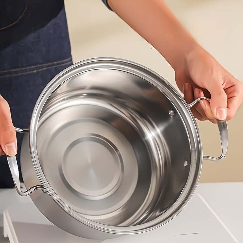 Noxud qozon to'plami - 12 dona - Qalin dizayn - Ikkita tutqich - Yorqin qoplama - Uy va tijorat foydalanishi uchun ideal